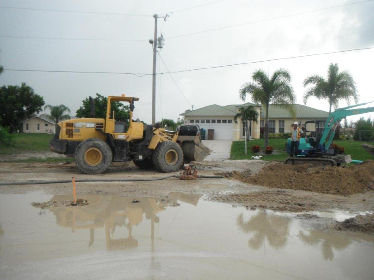 12 - Front End Loader- need to crop out water